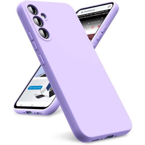 Θήκη Rubber Silk Violet Samsung Galaxy A15