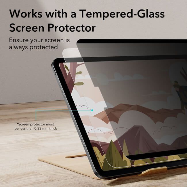 ESR Privacy Magnetic Screen Protector iPad Pro 12,9 ΠΡΟΣΤΑΣΙΑ ΟΘΟΝΗΣ ESR ESR Privacy Magnetic Screen Protector iPad Pro 12,9 - Image 4