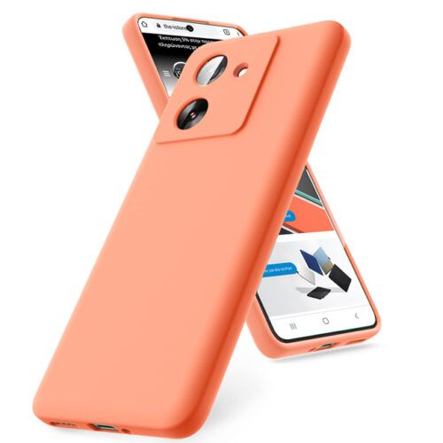Θήκη Rubber Silk Coral Xiaomi Redmi 13C 4G