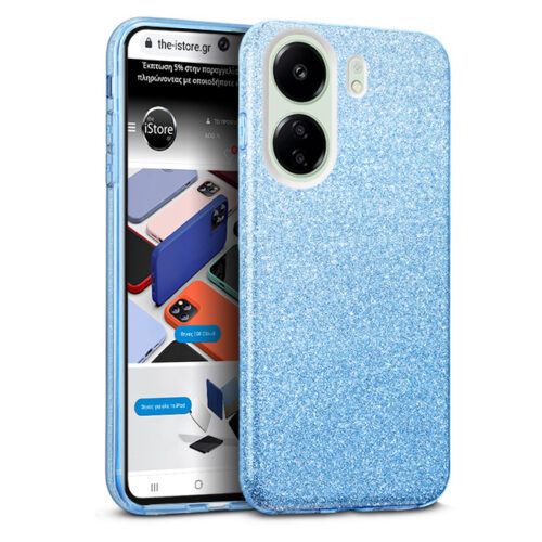 Θήκη Hybrid Strass Blue Poco C65