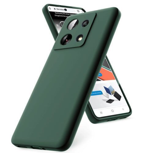 Θήκη Rubber Silk Forest Green Xiaomi Redmi Note 13 4G