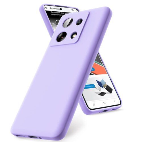 Θήκη Rubber Silk Violet Xiaomi Redmi Note 13 4G