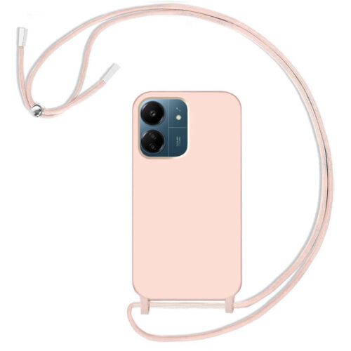 Θήκη Liquid Silicone Κορδόνι Sand Xiaomi Redmi Note 13 4G
