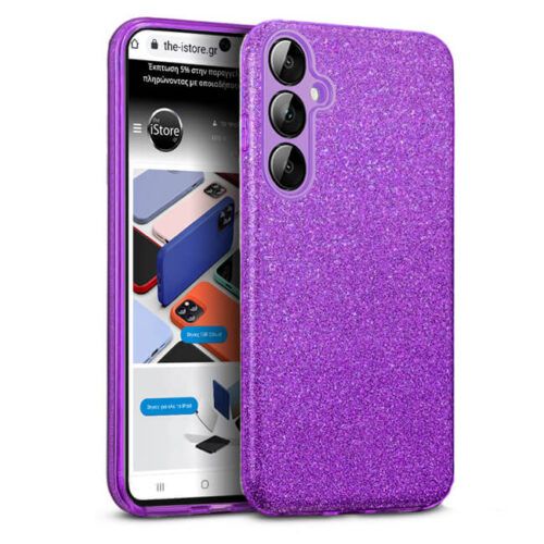 Θήκη Hybrid Strass Violet Samsung Galaxy S24+/S25+