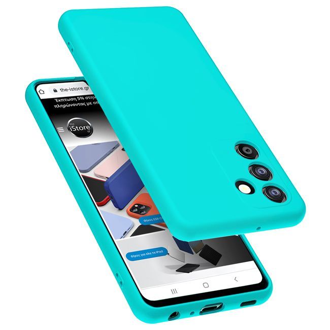 Θήκη Rubber Silk Tiffany Samsung Galaxy S23 FE ΘΗΚΕΣ Orso Θήκη Rubber Silk Tiffany Samsung Galaxy S23 FE