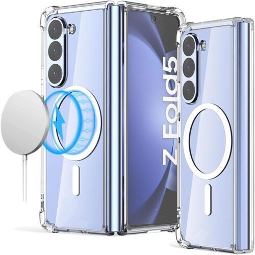 Θήκη Orso Samsung Galaxy Z Fold 5 5G MagSafe Silicone Clear ΘΗΚΕΣ Orso Θήκη Orso Samsung Galaxy Z Fold 5 5G MagSafe Silicone Clear