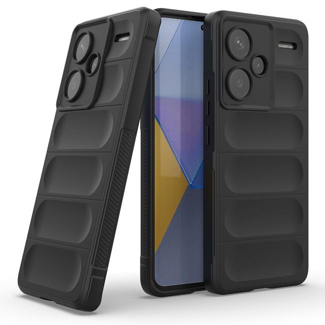 Θήκη Magic Shield Black Xiaomi Redmi Note 13 Pro+ 5G ΘΗΚΕΣ Orso Θήκη Magic Shield Black Xiaomi Redmi Note 13 Pro+ 5G