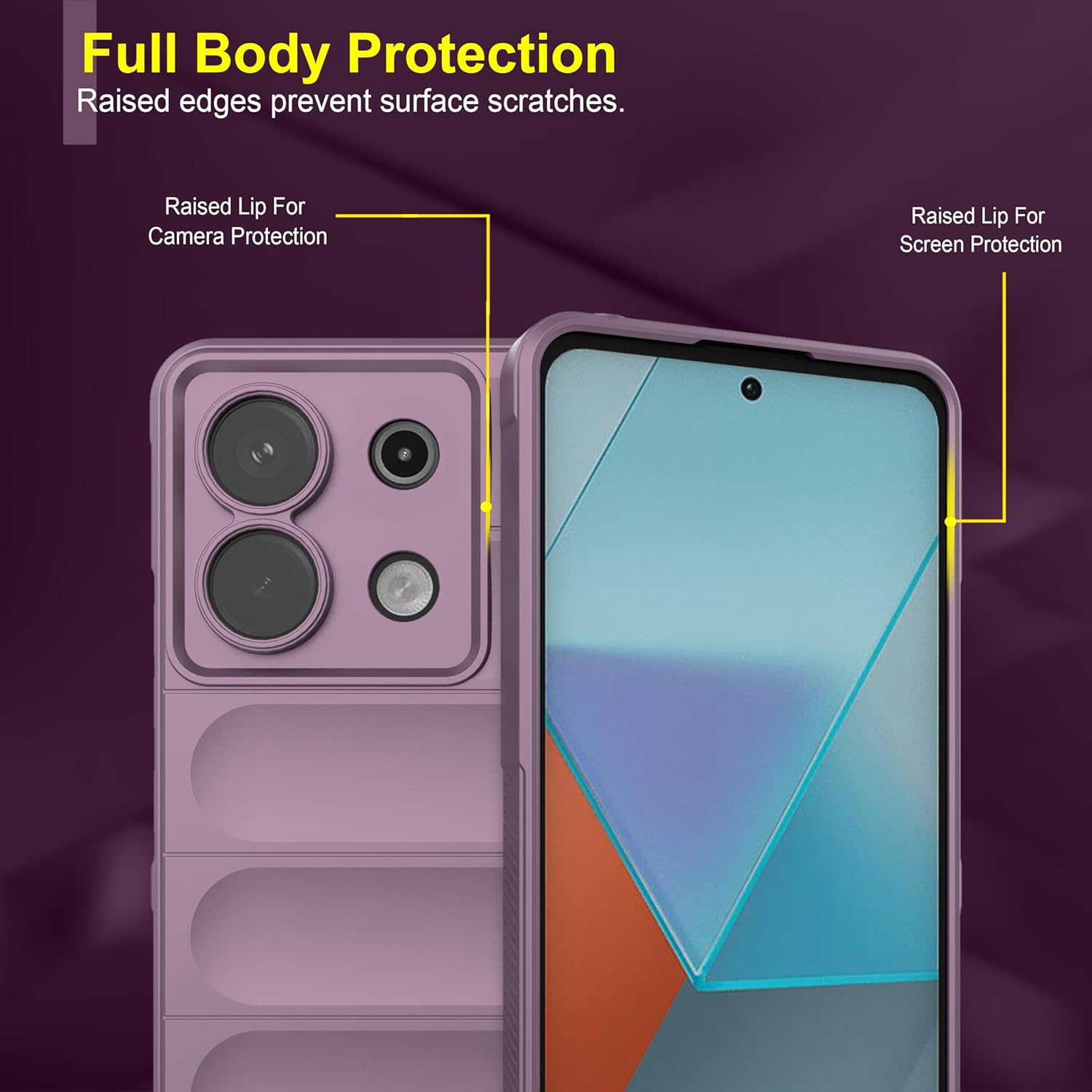 Θήκη Magic Shield Purple Xiaomi Redmi Note 13 Pro 4G ΘΗΚΕΣ Orso Θήκη Magic Shield Purple Xiaomi Redmi Note 13 Pro 4G - Image 4