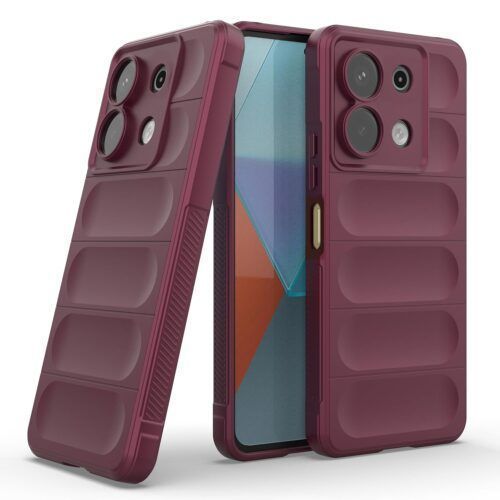 Θήκη Magic Shield Wine Xiaomi Redmi Note 13 4G ΘΗΚΕΣ Orso Θήκη Magic Shield Wine Xiaomi Redmi Note 13 4G