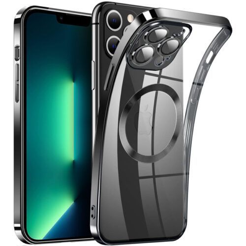 Θήκη Orso Magsafe Camera Protection Bare Look Black iPhone 13 Pro Max