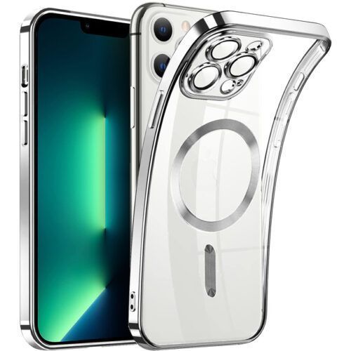 Θήκη Orso Magsafe Camera Protection Bare Look Silver iPhone 13 Pro Max