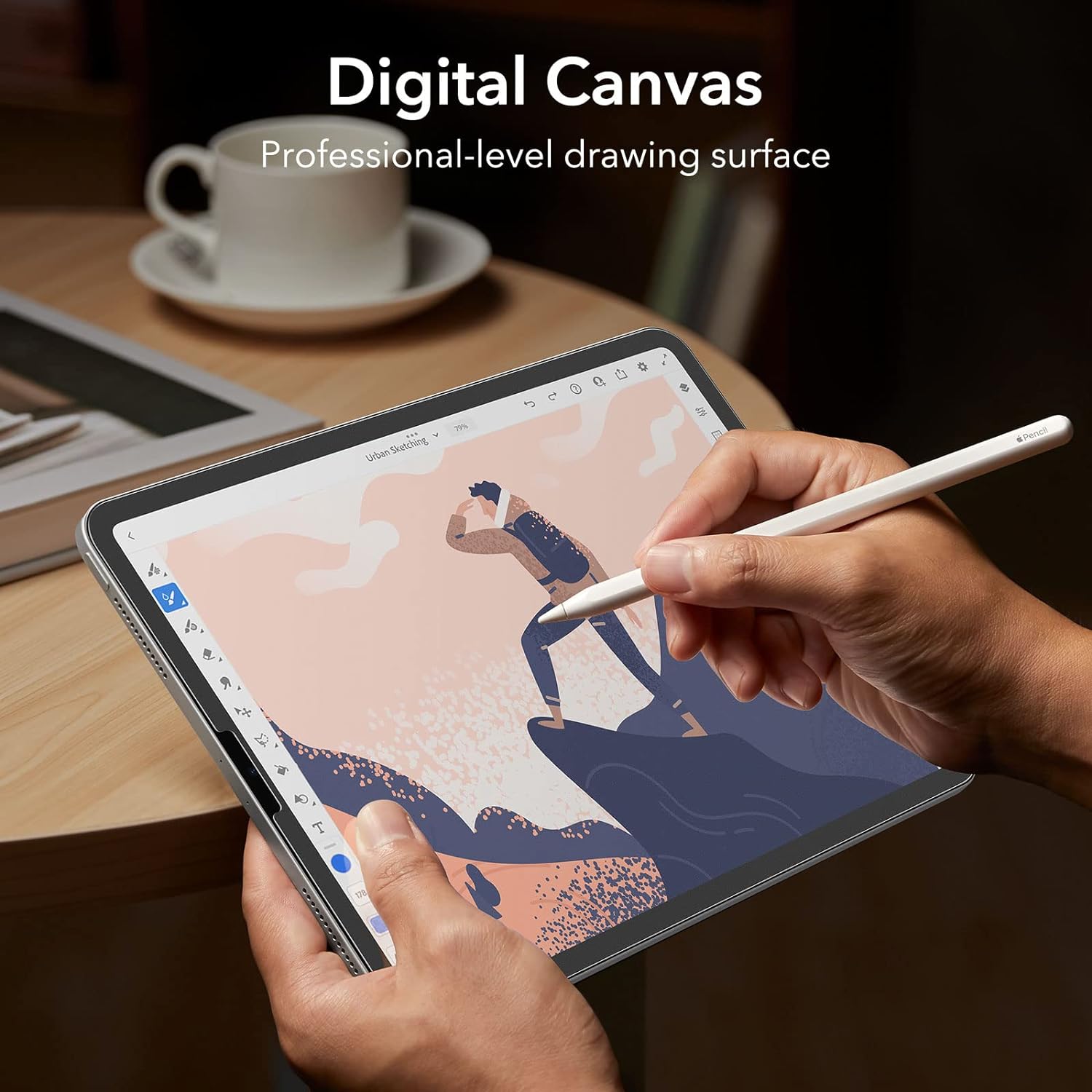 ESR Screen Protector Paper Feel iPad Pro 12,9 (With Easy Installation Frame) ΠΡΟΣΤΑΣΙΑ ΟΘΟΝΗΣ ESR ESR Screen Protector Paper Feel iPad Pro 12,9 (With Easy Installation Frame) - Image 8
