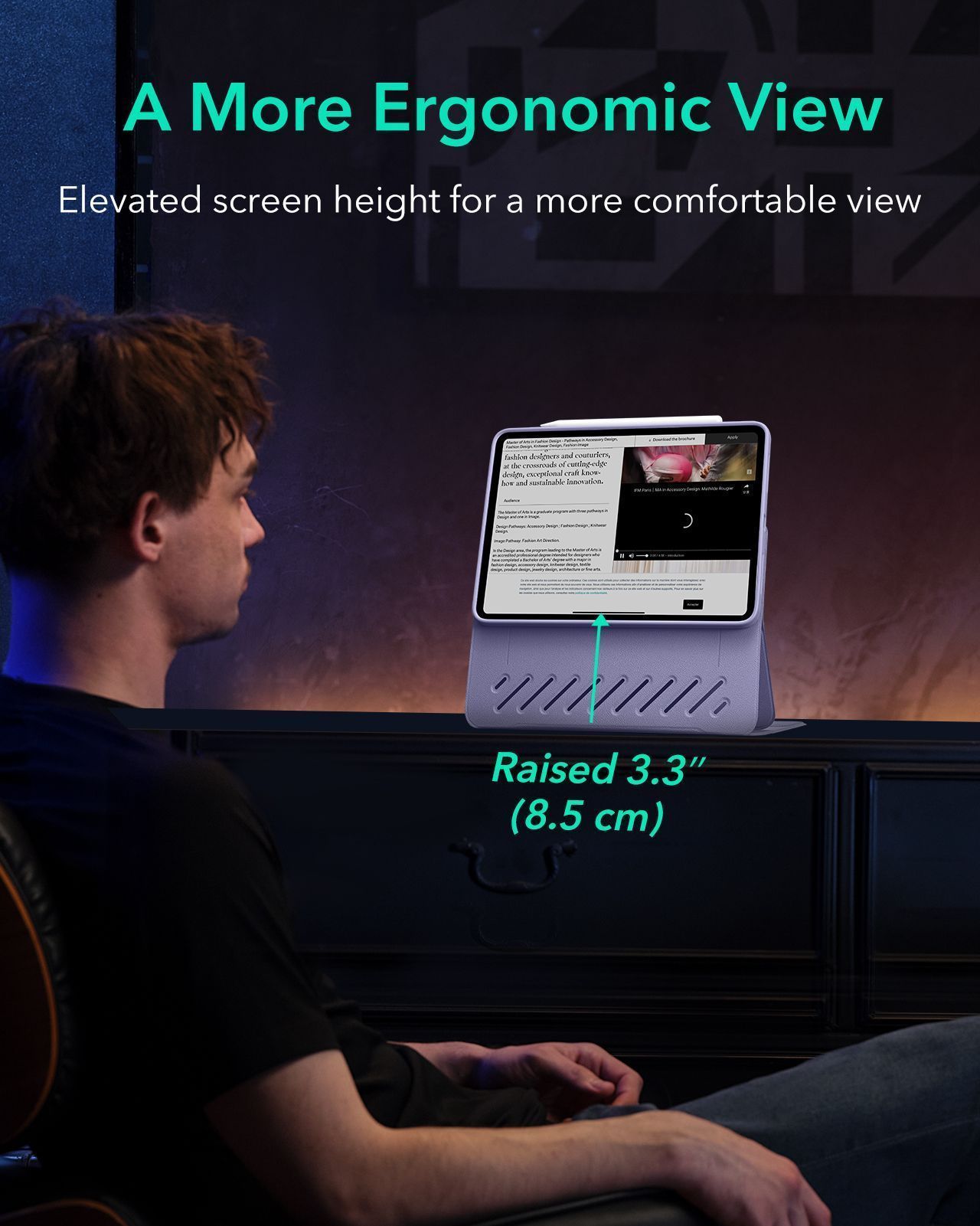Θήκη ESR Shift Magnetic Purple iPad Air 4/5/Air 11 ΘΗΚΕΣ ESR Θήκη ESR Shift Magnetic Purple iPad Air 4/5/Air 11 - Image 8