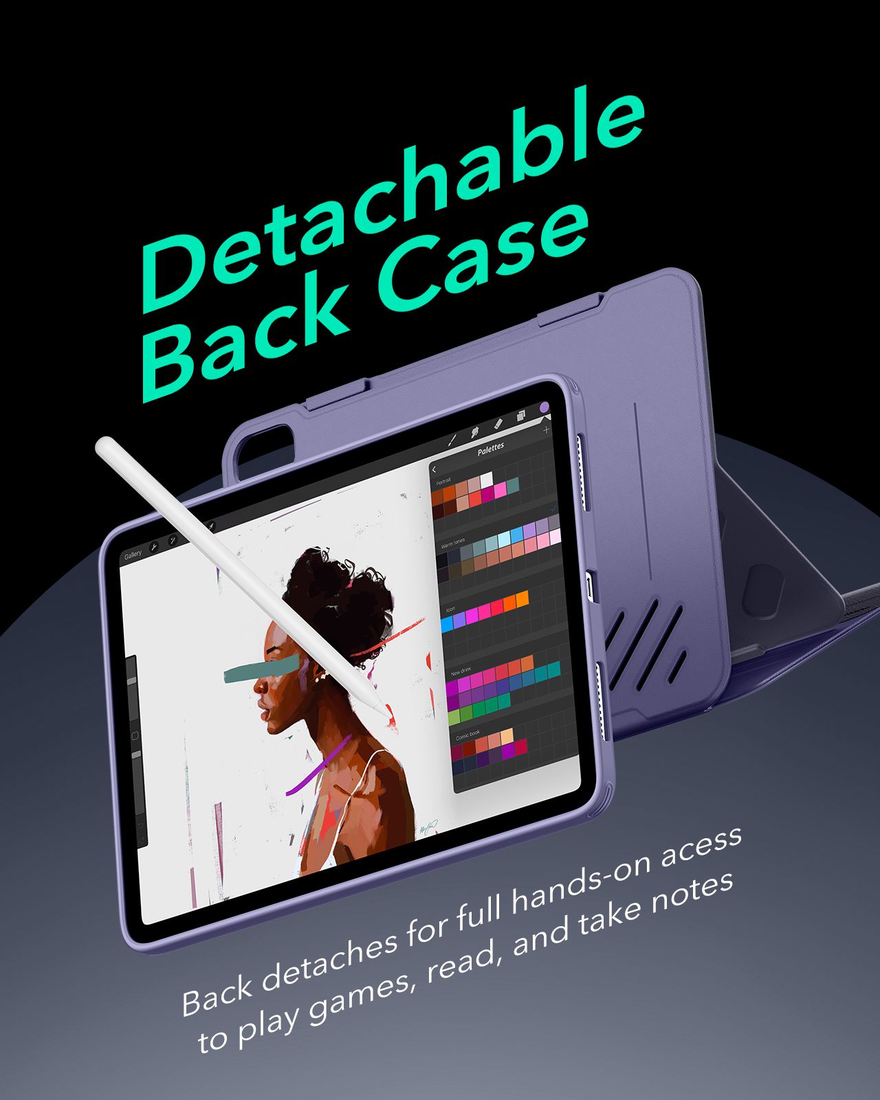 Θήκη ESR Shift Magnetic Purple iPad Air 4/5/Air 11 ΘΗΚΕΣ ESR Θήκη ESR Shift Magnetic Purple iPad Air 4/5/Air 11 - Image 5