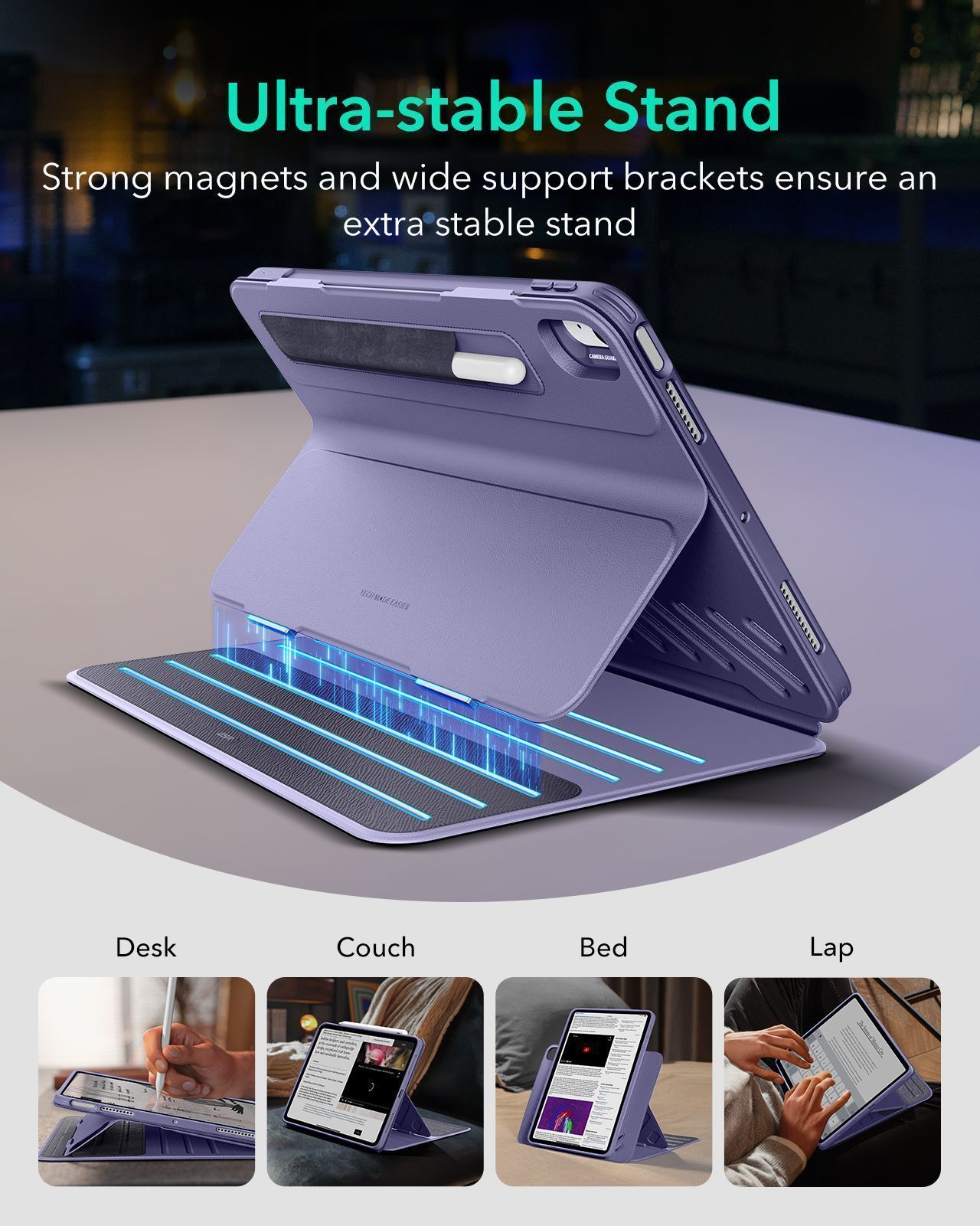Θήκη ESR Shift Magnetic Purple iPad Air 4/5/Air 11 ΘΗΚΕΣ ESR Θήκη ESR Shift Magnetic Purple iPad Air 4/5/Air 11 - Image 7
