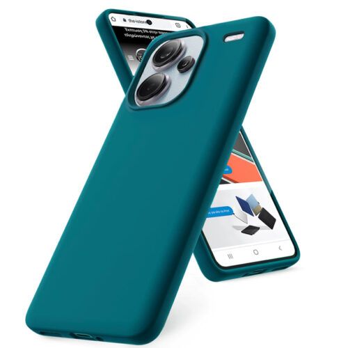 Θήκη Rubber Silk Emerald Xiaomi Redmi Note 13 Pro+ 5G