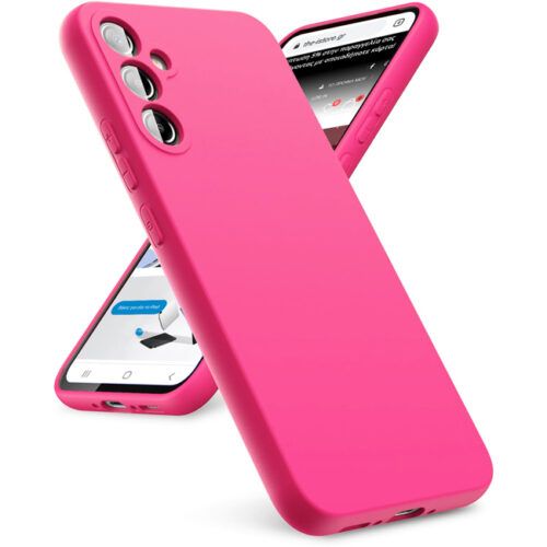 Θήκη Rubber Silk Hot Pink Samsung Galaxy A26