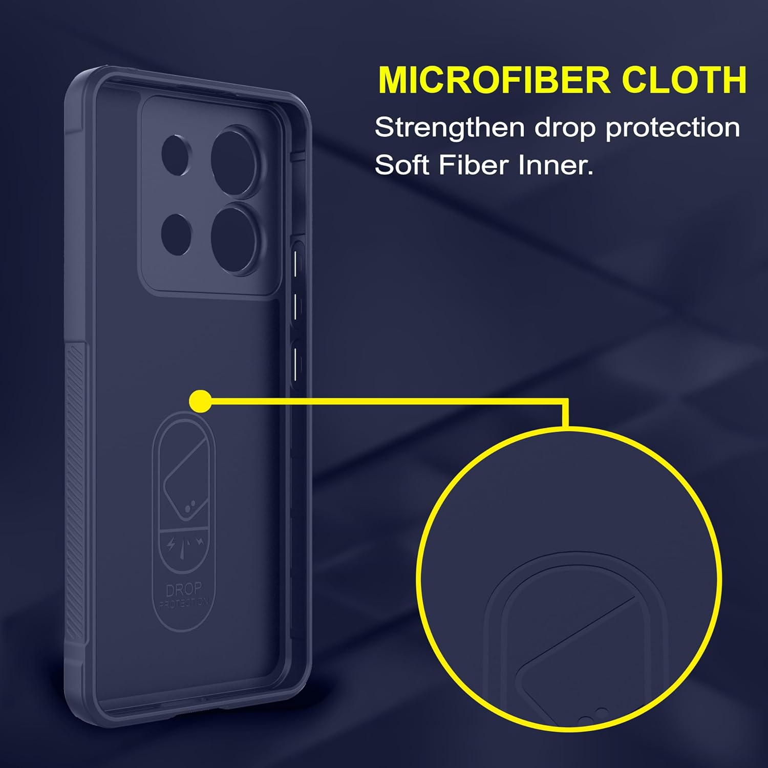 Θήκη Magic Shield Blue Xiaomi Redmi Note 13 4G ΘΗΚΕΣ Orso Θήκη Magic Shield Blue Xiaomi Redmi Note 13 4G - Image 4