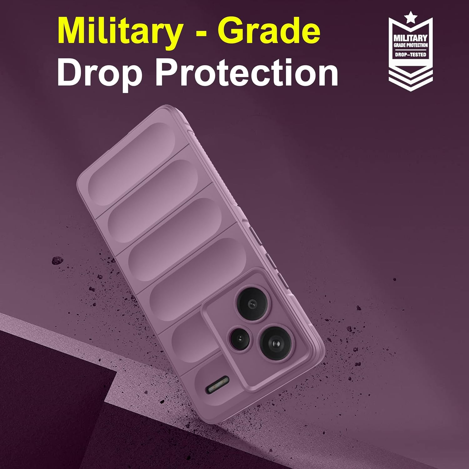 Θήκη Magic Shield Purple Xiaomi Redmi Note 13 Pro+ 5G ΘΗΚΕΣ Orso Θήκη Magic Shield Purple Xiaomi Redmi Note 13 Pro+ 5G - Image 4
