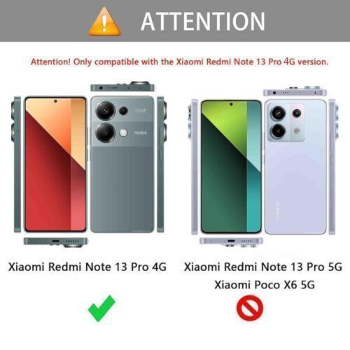 Alternative view of Θήκη Orso Crystal Gel Clear Xiaomi Redmi Note 13 Pro 4G