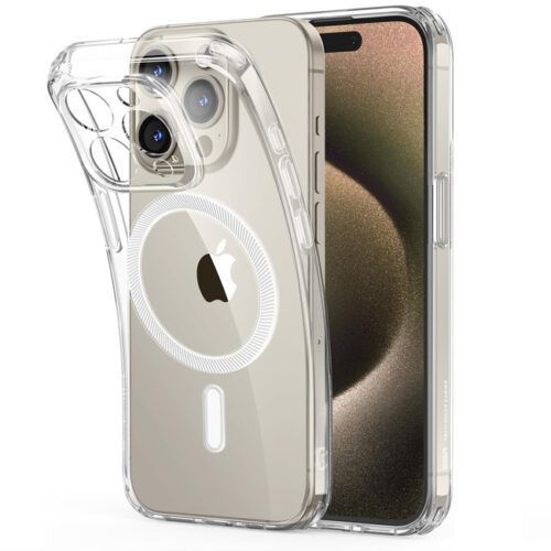 Θήκη ESR Zero HaloLock MagSafe Clear iPhone 15 Pro ΘΗΚΕΣ ESR Θήκη ESR Zero HaloLock MagSafe Clear iPhone 15 Pro