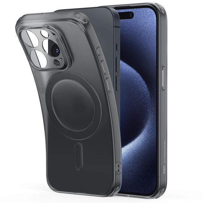 Θήκη ESR Zero HaloLock MagSafe Black iPhone 15 Pro ΘΗΚΕΣ ESR Θήκη ESR Zero HaloLock MagSafe Black iPhone 15 Pro