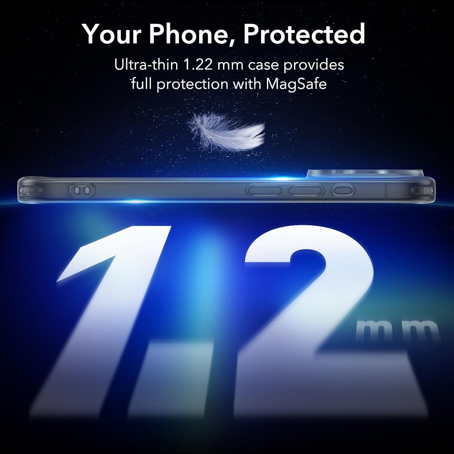 Θήκη ESR Zero HaloLock MagSafe Black iPhone 15 Pro ΘΗΚΕΣ ESR Θήκη ESR Zero HaloLock MagSafe Black iPhone 15 Pro - Image 4