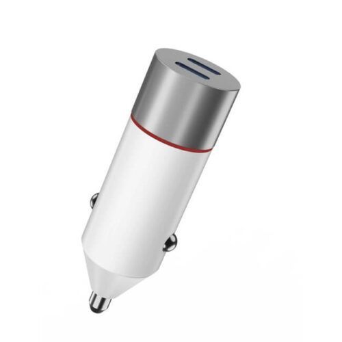 WiWU Mars Car Charger 2x USB-C 60W White (QC023) ΑΞΕΣΟΥΑΡ WIWU WiWU Mars Car Charger 2x USB-C 60W White (QC023)