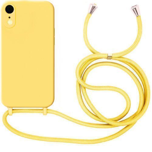 Θήκη Orso Cloud Κορδόνι Yellow iPhone XR