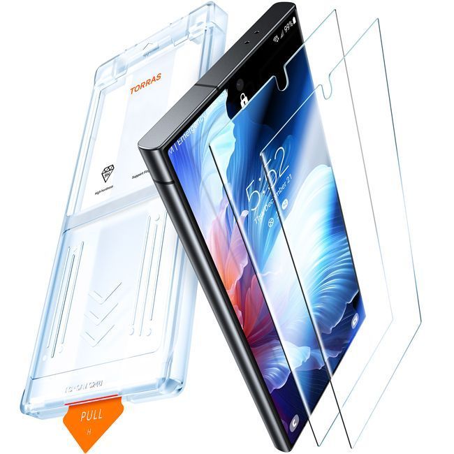 (2-Pack) Torras Install Master GlassGo Full Cover Tempered Glass Samsung Galaxy S24 Ultra ΠΡΟΣΤΑΣΙΑ ΟΘΟΝΗΣ TORRAS (2-Pack) Torras Install Master GlassGo Full Cover Tempered Glass Samsung Galaxy S24 Ultra