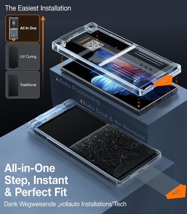 Torras Install Master GlassGo Full Cover Tempered Glass Samsung Galaxy S26 ΠΡΟΣΤΑΣΙΑ ΟΘΟΝΗΣ TORRAS Torras Install Master GlassGo Full Cover Tempered Glass Samsung Galaxy S26 - Image 2