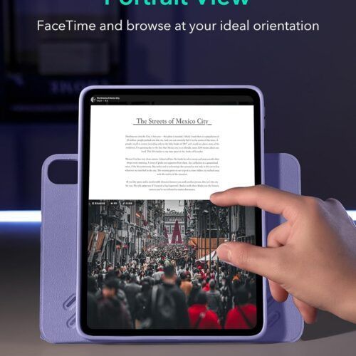 Alternative view of Θήκη ESR Shift Magnetic Purple iPad Air 13 2024