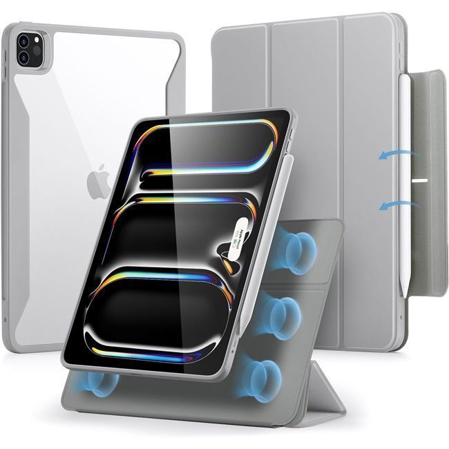 Θήκη ESR Rebound Hybrid 360 Grey iPad Pro 11 2024 ΘΗΚΕΣ ESR Θήκη ESR Rebound Hybrid 360 Grey iPad Pro 11 2024