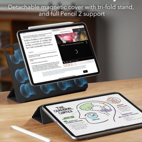 Alternative view of Θήκη ESR Rebound Magnetic with Clasp Black iPad Pro 11 2024