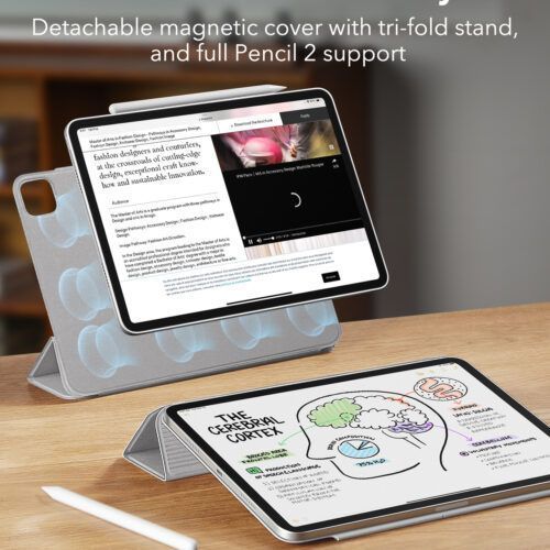 Alternative view of Θήκη ESR Rebound Magnetic with Clasp Grey iPad Pro 12,9 2021/2022