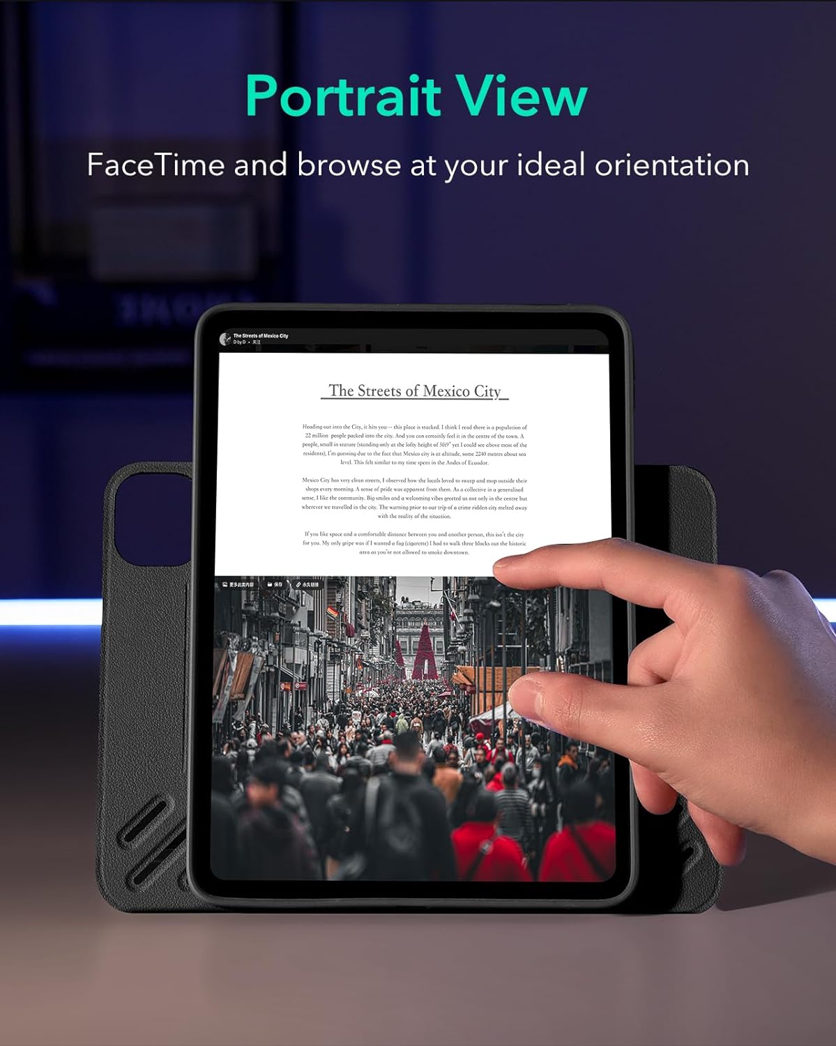 Θήκη ESR Shift Magnetic Black iPad Pro 11 2024 ΘΗΚΕΣ ESR Θήκη ESR Shift Magnetic Black iPad Pro 11 2024 - Image 4