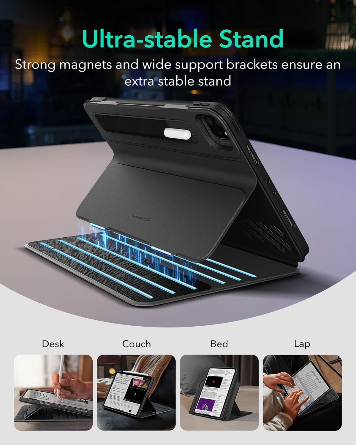 Θήκη ESR Shift Magnetic Black iPad Pro 11 2024 ΘΗΚΕΣ ESR Θήκη ESR Shift Magnetic Black iPad Pro 11 2024 - Image 2