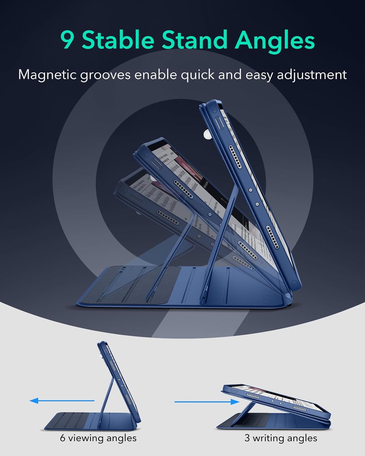 Θήκη ESR Shift Magnetic Blue iPad Pro 11 2024 ΘΗΚΕΣ ESR Θήκη ESR Shift Magnetic Blue iPad Pro 11 2024 - Image 6