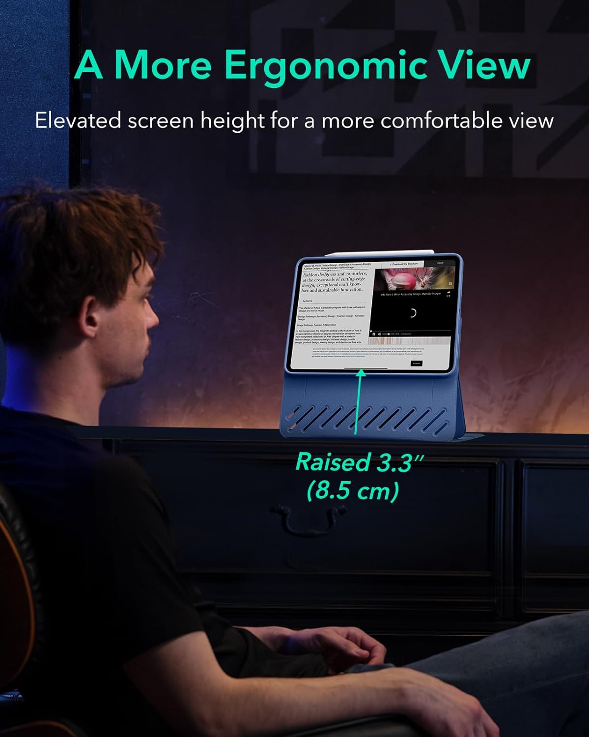 Θήκη ESR Shift Magnetic Blue iPad Pro 11 2024 ΘΗΚΕΣ ESR Θήκη ESR Shift Magnetic Blue iPad Pro 11 2024 - Image 3