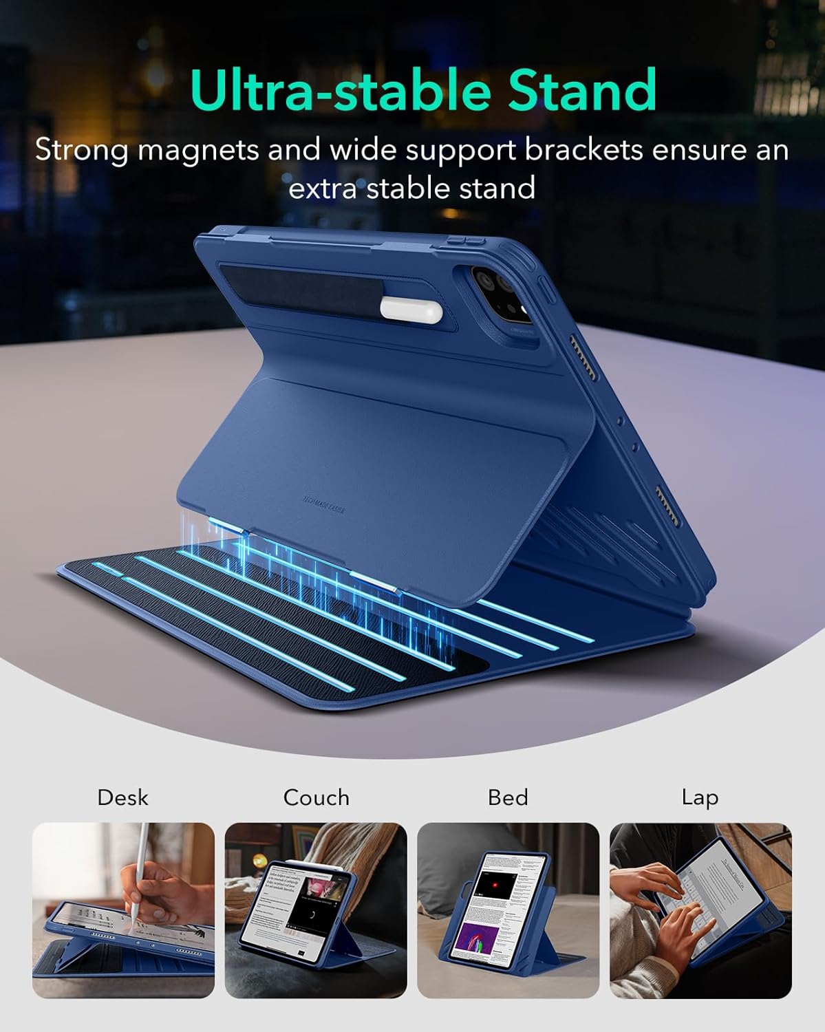 Θήκη ESR Shift Magnetic Blue iPad Pro 11 2024 ΘΗΚΕΣ ESR Θήκη ESR Shift Magnetic Blue iPad Pro 11 2024 - Image 2