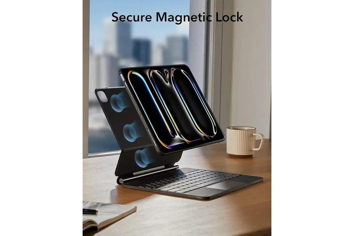 Θήκη με Πληκτρολόγιο ESR Rebound Magnetic Keyboard 360 Black iPad Air 13 ΘΗΚΕΣ ESR Θήκη με Πληκτρολόγιο ESR Rebound Magnetic Keyboard 360 Black iPad Air 13 - Image 6