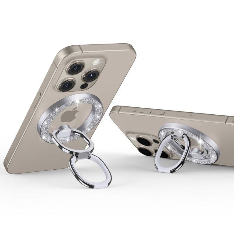 ESR HaloLock MagSafe Ring Stand Rhinestone SIlver MAGSAFE GADGETS ESR ESR HaloLock MagSafe Ring Stand Rhinestone SIlver