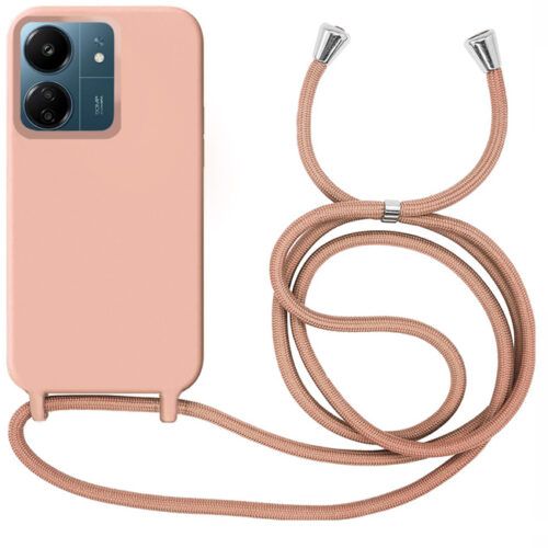 Θήκη Liquid Silicone Κορδόνι Sand Xiaomi Redmi Note 13 5G