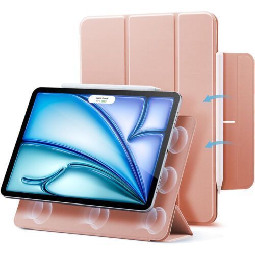 ESR Rebound Magnetic with Clasp Rose Gold iPad Pro 12,9 2021/2022 STOCK OFFERS ESR ESR Rebound Magnetic with Clasp Rose Gold iPad Pro 12,9 2021/2022