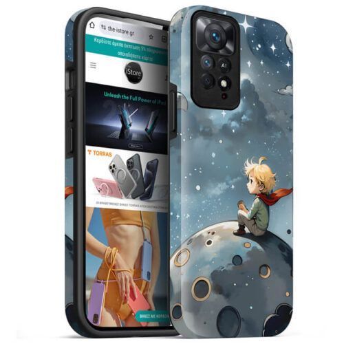 Θήκη Orso Hybrid Print Little Prince Xiaomi Redmi Note 12 Pro 4G ΘΗΚΕΣ Orso Θήκη Orso Hybrid Print Little Prince Xiaomi Redmi Note 12 Pro 4G