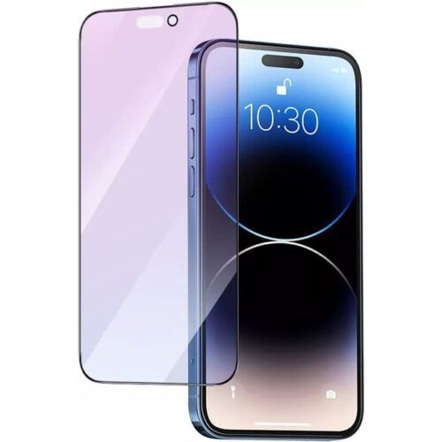 Anti Blue Light Full Cover Tempered Glass iPhone 14 Pro Max