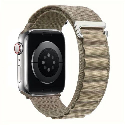 Orso Alpine Nylon Loop Band Olive Apple Watch 44/45/46/49mm