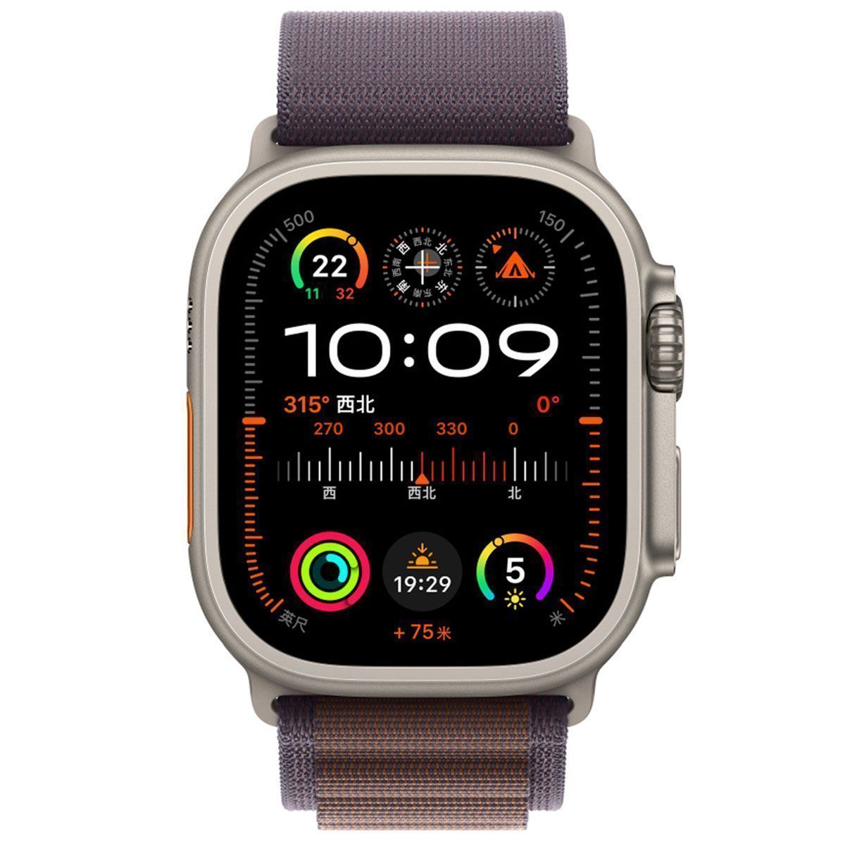 WiWU Alpine Nylon Loop Band Indigo Apple Watch 44/45/46/49mm APPLE WATCH WIWU WiWU Alpine Nylon Loop Band Indigo Apple Watch 44/45/46/49mm - Image 3