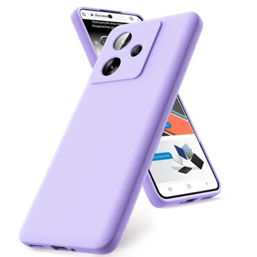 Θήκη Rubber Silk Violet Poco M6 4G