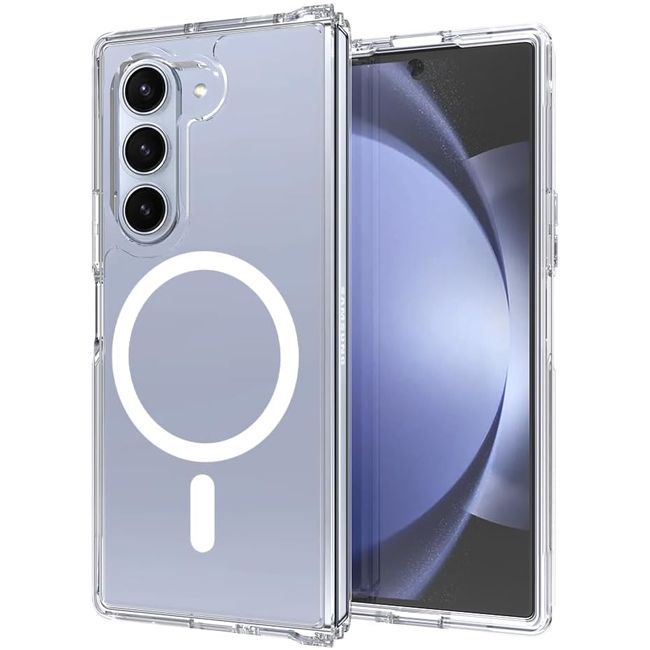 Θήκη Orso Samsung Galaxy Z Fold 6 5G MagSafe Silicone Clear ΘΗΚΕΣ Orso Θήκη Orso Samsung Galaxy Z Fold 6 5G MagSafe Silicone Clear